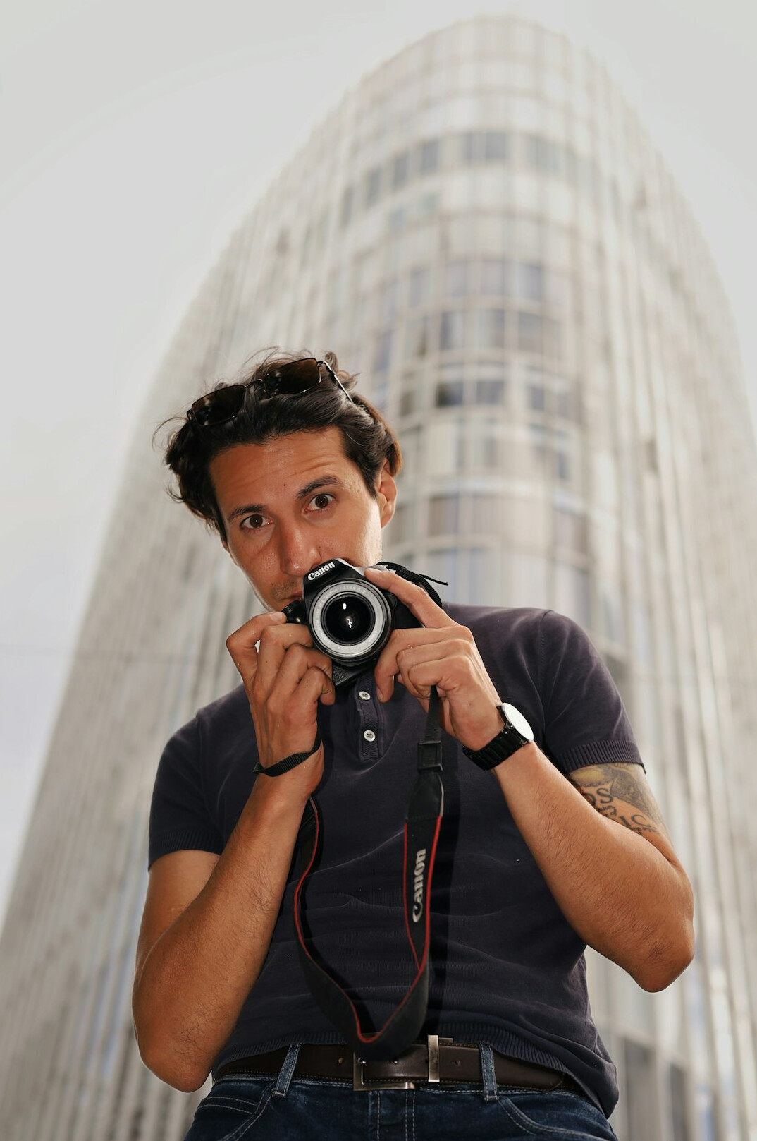 Portrait of a man in his thirties, camera systems engineer